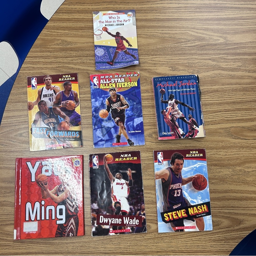 Kids NBA Reader Collection of Books